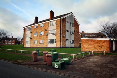 Secure and efficient skip placement in urban areas