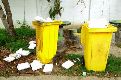 Advanced recycling machinery in action
