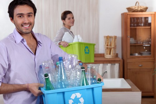 Various types of construction waste requiring clearance